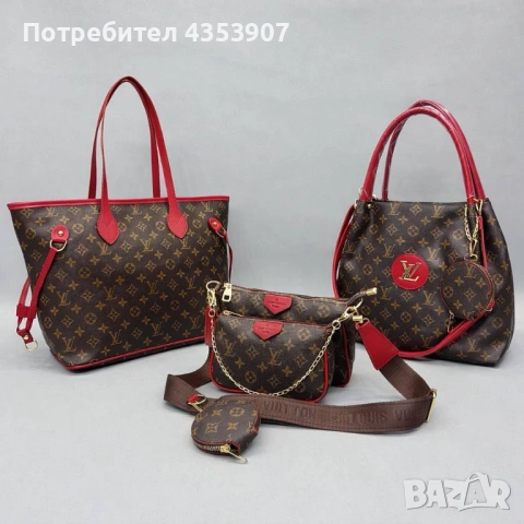 LOUIS VUITTON дамска чанта, снимка 8 - Чанти - 53827527