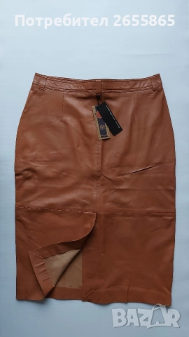 Кожена пола, снимка 5 - Поли - 52963908