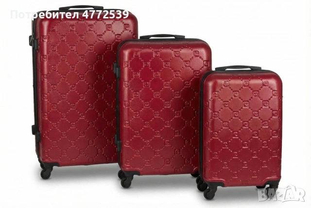 Куфари 3бр комплект Pierre Cardin