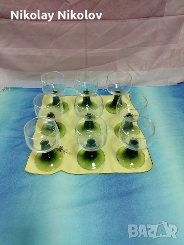 9 броя Roemer Schott Zwiesel W.Германия 70, снимка 6 - Сервизи - 53612201