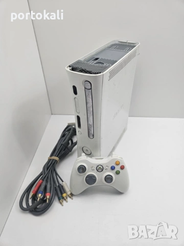 ЕксБокс Xbox 360 + джойстик кабели, снимка 5 - Xbox конзоли - 53385338