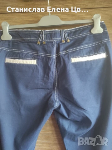 Дамска бяла ризка с панталон , снимка 3 - Ризи - 51143076