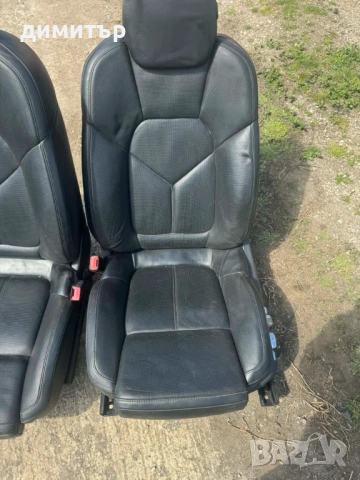 кожен салон обдухване porsche cayenne 958 кожен салон подгрев и обдухване порше каен , снимка 4 - Части - 54173034