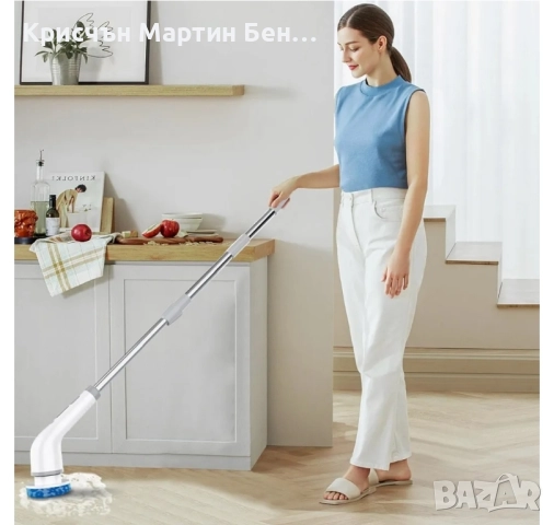 Комплект за четка за четка без електрически завъртания, 8 пакета сменяеми глави