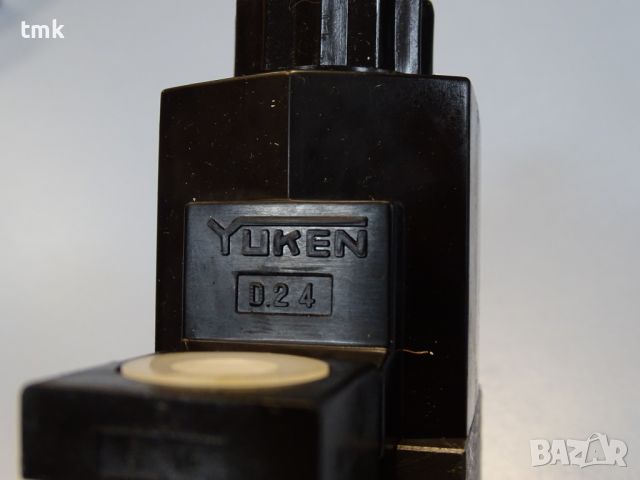 Хидравличен разпределител YUKEN DSG-01-2B2-D24-50 solenoid operated directional valve 24VDC, снимка 6 - Резервни части за машини - 45238586