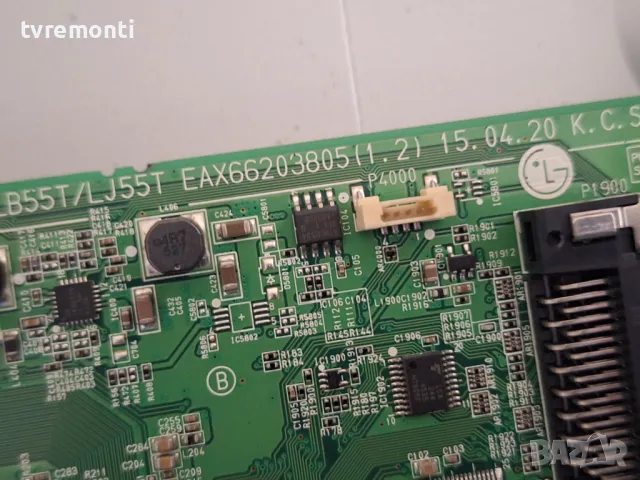 MAIN BOARD ,EBT64032621,EAX66203805(1.2),for LG 43LF540V for 43inc DISPLAY HC430EUN-SLES2-5112, снимка 2 - Части и Платки - 49392650