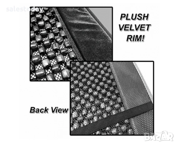 Масажори за кола с топчета, Комплект 2 Броя Масажна Подложка, снимка 2 - Аксесоари и консумативи - 33923629