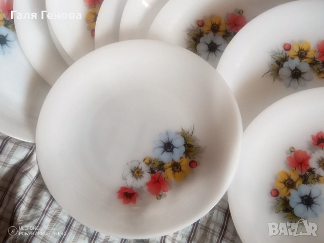 Аркопал чинии Франция 12бр