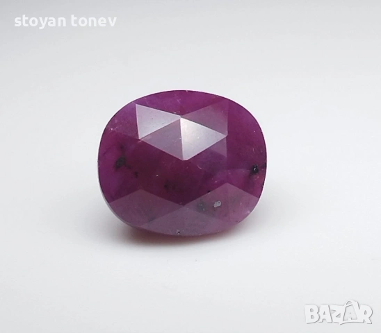 Голям ненагряван рубин 11.30кт.! Сертифициран! Нов!, снимка 8 - Други - 53383757