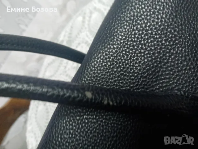 черна дамска чанта Zara, снимка 4 - Чанти - 50324287