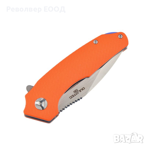 Сгъваем нож Dulotec K263-OR дръжка от G10 и D2 стомана, снимка 3 - Ножове - 45007823
