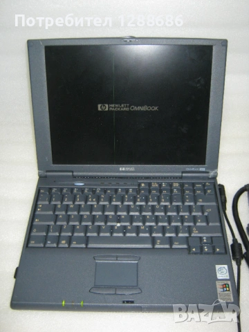 Ретро лаптоп HP OmniBook 900