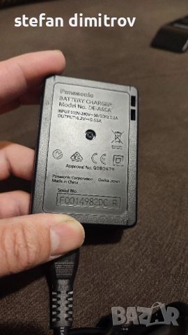 Panasonic DE-A60, Предназначено за батерии CGA-S009 / DMW-BCF10 / DMW-BCK7 / DMW-BTC9 / NCA-YN101F, снимка 3 - Батерии, зарядни - 45613741