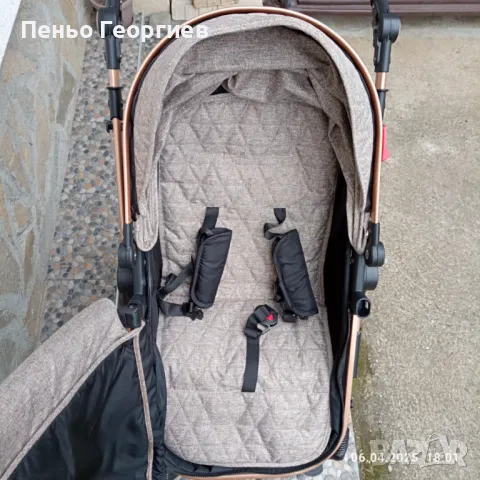 Бебешка количка Lorelli - Alba Premium, снимка 5 - Детски колички - 49938403