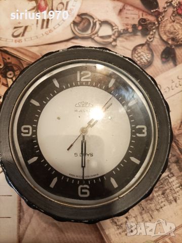 работещ часовник прим произведен в Чехословакия, снимка 1 - Стенни часовници - 46205103
