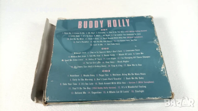 Троен сборен албум на СД на Бъди Холи BUDDY HOLLI, снимка 2 - CD дискове - 50456144