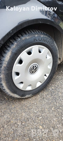Продавам железни джанти с гуми 5х100/ 15 цола., снимка 3 - Гуми и джанти - 53218321