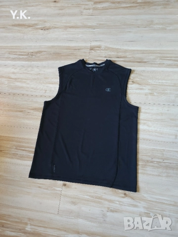 Оригинален мъжки потник Champion Vapor, снимка 2 - Тениски - 51793549