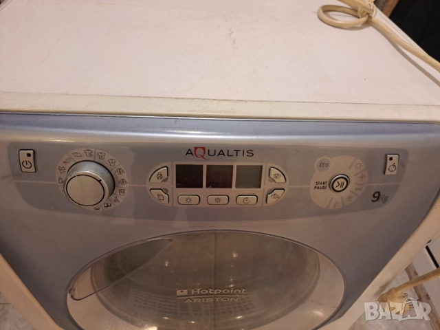 Сушилня Аристон 9 кг за ремонт или части, снимка 2 - Сушилни - 52731754