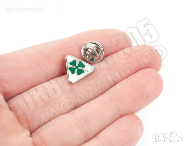 Значка За Фенове на Алфа Ромео Четирилистна Детелина Alfa Romeo QV Giulia Stelvio Tonale, снимка 3 - Други ценни предмети - 53747777