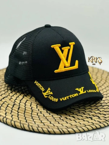 шапки с козирка emporio armani louis vuitton gucci , снимка 8 - Шапки - 51275320