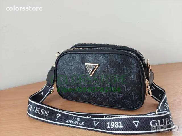 Черна чанта Guess кодSG-24A, снимка 2 - Чанти - 44745948