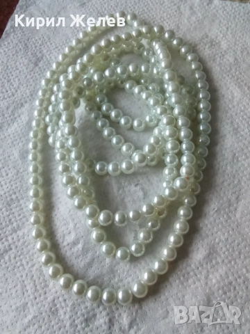 Перлена огърлица  160 см 52708, снимка 5 - Колиета, медальони, синджири - 52866497
