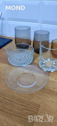 Стъклен комплект - лот, снимка 7 - Чаши - 52865809