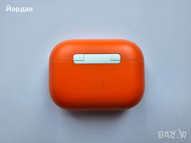 Оригинални Apple Airpods Pro 2 Уникални Поръчково Боядисани Custom Orange Black, снимка 6 - Bluetooth слушалки - 45832928