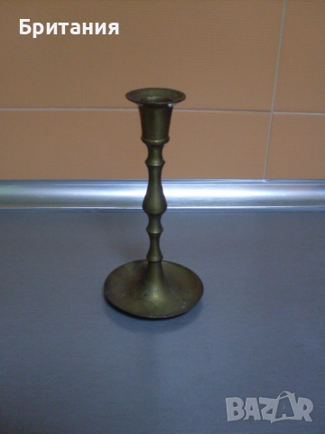 Бронзов свещник., снимка 7 - Антикварни и старинни предмети - 52921329