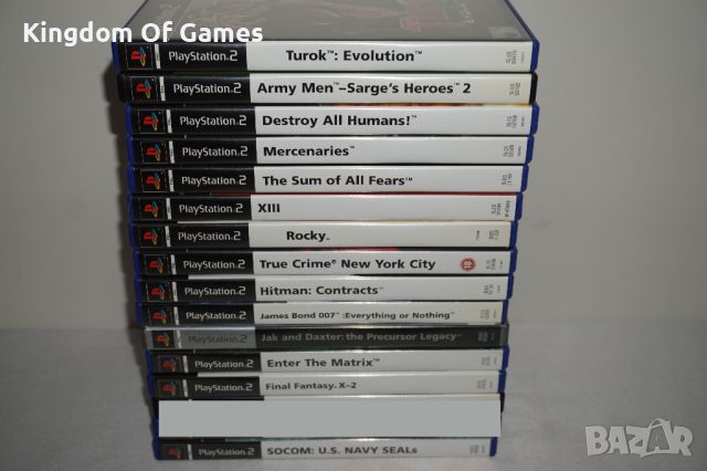 Игри за PS2 Turok Evolution/Army Men/Destroy All Humans/Mercenaries/Rocky/Socom US NAVY/XIII/Hitman/, снимка 18 - Игри за PlayStation - 43824801