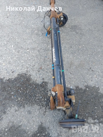 заден мост за Пежо 206 плюс комплект с барабани и амортисьори ,внос от Италия 