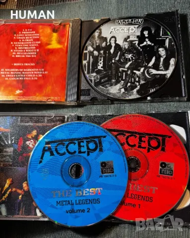 Accept - Motley Crue , снимка 3 - CD дискове - 48221362