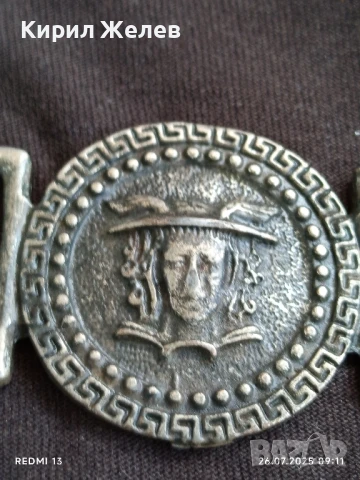 ДВА БРОЯ КАТАРАМА ЗА КОЛАН ИЗОБРАЗЯВАЩИ МЕДУЗА ГОРГОНА МНОГО КРАСИВИ 28256, снимка 3 - Колани - 51145931