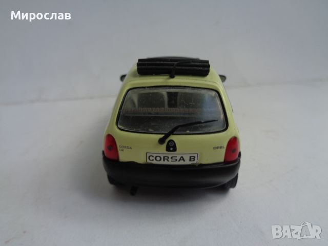 1:43 OPEL CORSA КОЛИЧКА ИГРАЧКА МОДЕЛ , снимка 4 - Колекции - 46100390