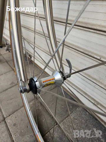 Ретро шосеен велосипед ProBike 56cm. Full Campagnolo, снимка 7 - Велосипеди - 47106619