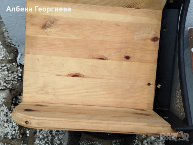 Немска дървена   ретро гилотина , снимка 11 - Колекции - 53028269