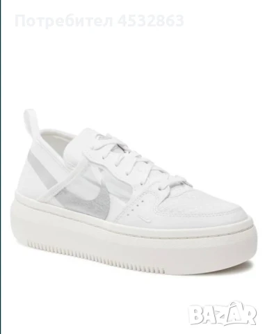 Nike Сникърси Court Vision Alta CW6536-102 Бял, 41номер, снимка 1