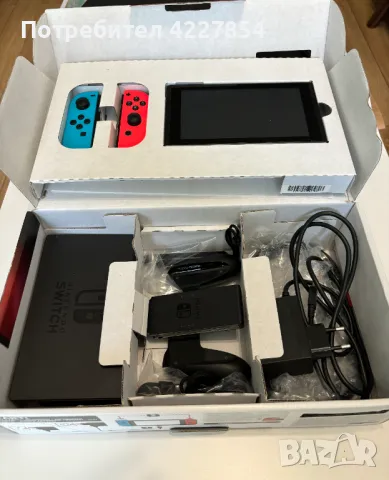 Nintendo Switch + 128GB SD-Card + Fortnite/Diablo III/Fifa/Super Mario, снимка 4 - Игри за Nintendo - 47168019