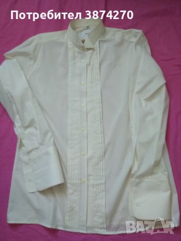 Мъжка риза за папионка Angli размер 42, L , снимка 1 - Ризи - 45114904