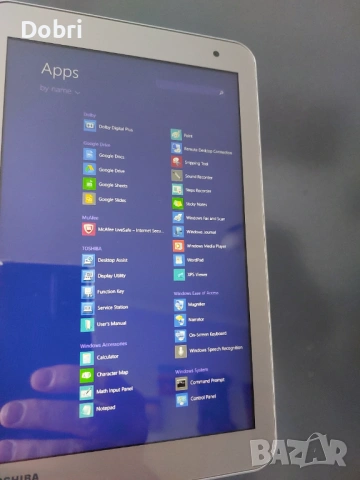 Windows таблет Toshiba WT8-B, снимка 3 - Таблети - 54132337
