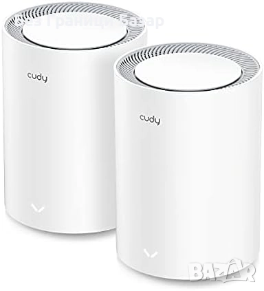 Нов AX3000 Wi-Fi 6 система Mesh 2-Pack 2.5G порт, VPN, до 200 устройства