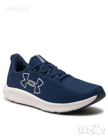 UNDER ARMOUR Charged Pursuit 3 Big Logo Running Shoes Navy, снимка 1 - Маратонки - 46416084