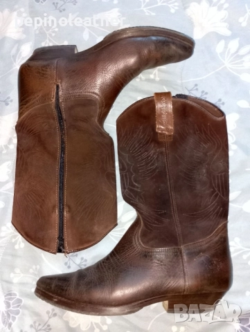 Кожени боти, ботуши, кубинки, обувки - мъжки, дамски, детски, снимка 13 - Мъжки боти - 19508835