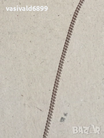 Посребрено синджирче , снимка 3 - Колиета, медальони, синджири - 53882417