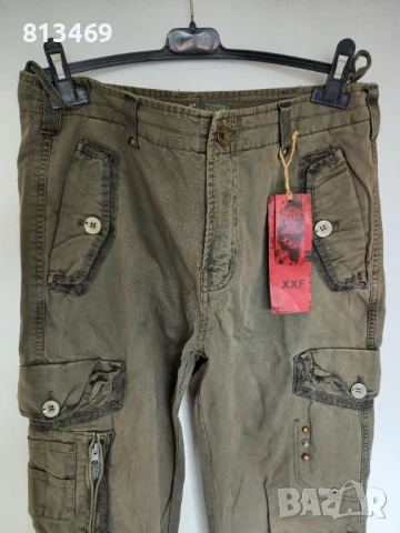 Мъжки панталон/дънки с допълнителни джобове размер 33