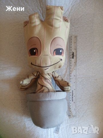 Плюшен Грут бебе в саксия Baby Groot Marvel, снимка 1 - Плюшени играчки - 46606996