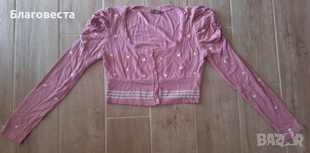 Къса кукленска жилетка 