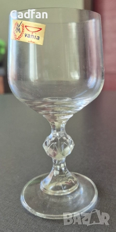Кристални чаши сет със столче за ликьор, снимка 3 - Чаши - 51493336