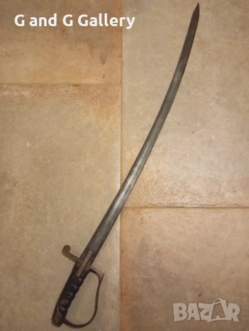 Стара италианска сабя мод.1855, снимка 3 - Други ценни предмети - 53125495